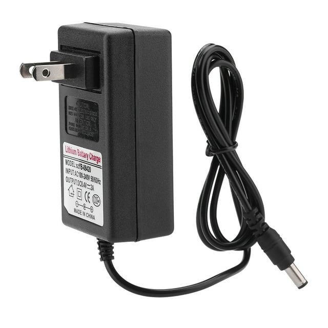 Adaptador de corriente de repuesto para cargador de batería de iones de litio de 8,4V 2A para coche de equilibrio de coche de juguete