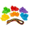 thumbnail image 4 of Kids First Math: Lacing Beads Math Kit with Activity Cards, 4 of 7