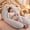 Light Gray,47''*21'', variant on 1 PC U-Shaped Pregnancy Pillow, Full Back Support, Special Home Sleep Pillow for Expecting Mothers,47''*22''(Dark Gray&Light Gray)(Cover Material: 72% Polyester, 28% Bamboo Fiber)