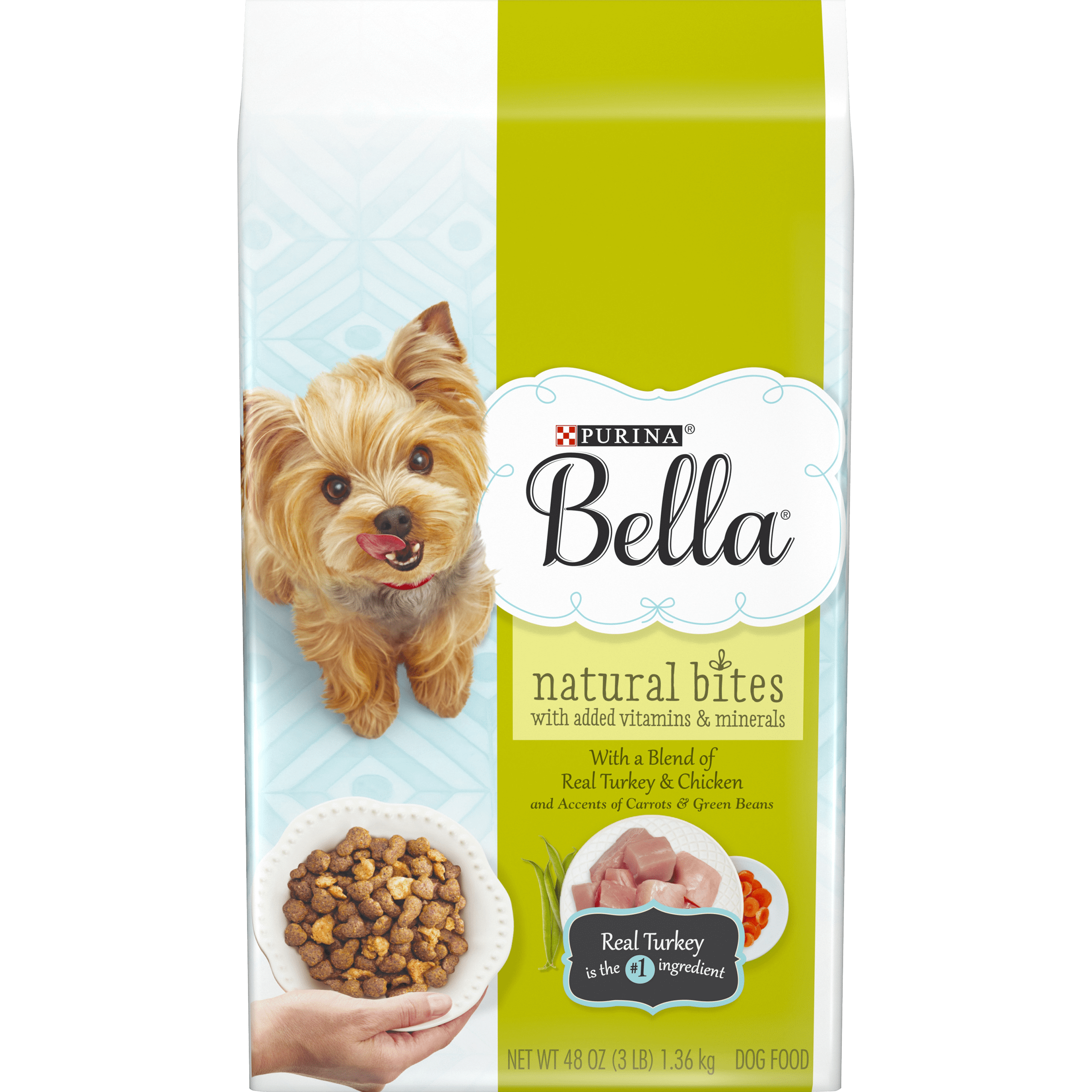 Purina Bella Natural Small Breed Dry Dog Food, Natural