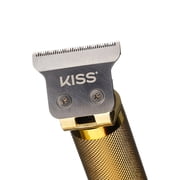 KISS USA Precision Blade Cordless USB Hair Trimmer Clipper, 8 Pieces, Men Waterproof Adult