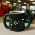 thumbnail image 3 of Fmbmuo Resin Novelty Mug 12 oz Reusable Coffee Mug With Handle, Novelty Art Deco Dishwasher and Microwave Safe Steering Wheel 3d Cup Birthday Gifts for Women Men, 3 of 5
