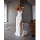 thumbnail image 1 of Vestido de verano para mujer, con lentejuelas, abertura en la espalda, sin mangas, color liso, 1 of 1