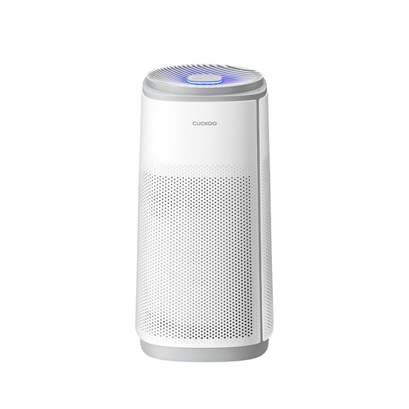 CUCKOO CAC-K1910FW 5-Stage Filtration H13 True HEPA Air Purifier with UV-C Light for Large-Sized (2,256 sq. ft.) Rooms, Activated Carbon Filters, 99.97% Filtration, Auto+ Mode (White)