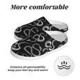 thumbnail image 6 of Kdxio Snake Women's Men's Slippers Plush Slip-On House Slipper for Winter Indoor Soft Cushion Non-slip Fluffy Slides Slippers-11, 6 of 7