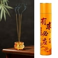 thumbnail image 4 of RuiJiao Sandalwood Guanyin Incense Sticks - Smokeless Money Roll Incense for Household Buddhist Offerings, Ideal for Guanyin and Buddha Worship, 4 of 6