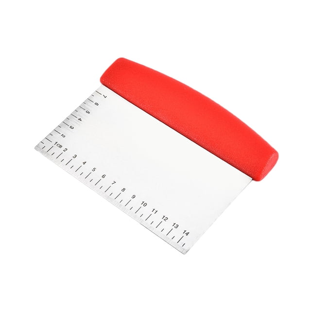 Monstrate Gran oferta, 1 pieza, raspador de multiusos, picador para hornear, cocina, herramienta para raspar pan de Pizza de acero Type1 NO1
