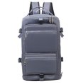 thumbnail image 3 of Bolsa deportiva de gran capacidad, mochila portátil multifuncional para gimnasio, mochila con múltiples bolsillos para equipaje nocturno, para viajes de negocios y Yoga, 3 of 5