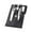 Black, variant on Kctiaxy Manicure Equipment Nail Clipper Set Complete Set of Nail Clippers Nail Clippers 7 Piece Set of Manicure Tools Kitchen Appliances