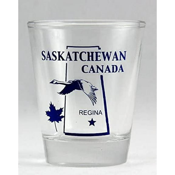 Saskatchewan Canada (12 in Series of 13) Shot Glass. Collect All!