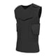 thumbnail image 3 of Protector de costillas para el pecho para hombre, camiseta deportiva de entrenamiento con amortiguación, equipo ligero de secado rápido XXL, 3 of 9