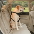 thumbnail image 4 of Kurgo Direct to Seatbelt Tether for Dogs, Adjustable, for any car, Carabiner Clip, Orange, 4 of 8