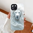 thumbnail image 2 of Majestic White Lion Artistic iPhone Case For Men Women Art Lovers, Compatible with iPhone 11/12/13/14/15/16 (Pro Max/Plus), 2 of 9