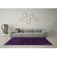 thumbnail image 3 of Ahgly Company Indoor Square Oriental Pink Modern Area Rugs, 8' Square, 3 of 4