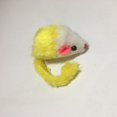 thumbnail image 3 of Juguetes para gatos con ratones de piel, bolsa mixta de 10 ratones de juego con sonidos de traqueteo, paquete variado de 4 colores de juguete con hierba gatera, 3 of 4