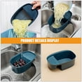 thumbnail image 3 of unbranded 4Ud Canasta Escurridora Para Fregadero De Cocina Azul Resistente Y Multifuncional Para Y Verduras, 3 of 8