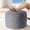 Dark Grey, variant on 26" x 26" x 22" Large Stuffed Pouf Ottoman, Round Foot Rest with Odorless Filling, Soft & Cozy Corduroy Foot Stool for Living Room, Bedroom, Office, Room Decoration (Beige)