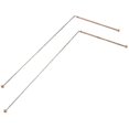 thumbnail image 3 of Copper Dowsing Rods - 99.9% Pure Copper 2pcs Divining Rods Energy Water Witching Detector, 3 of 4