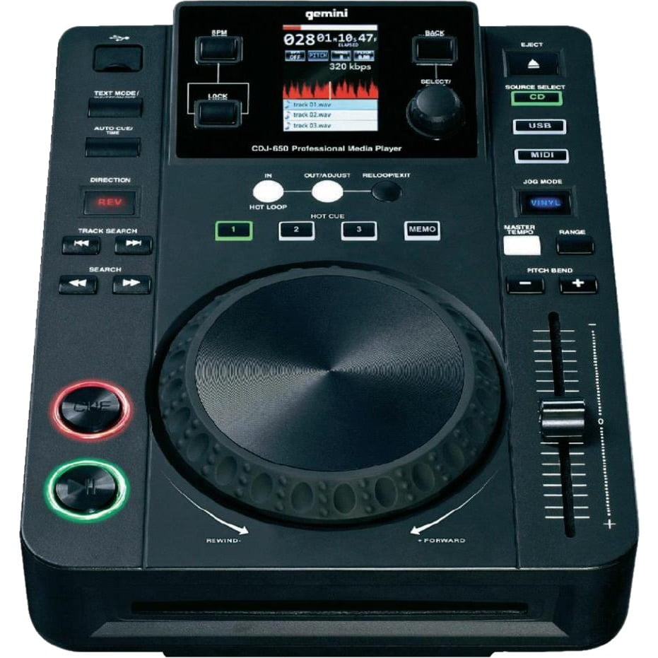 CDJ650 Tabletop DJ CD/MP3 Media Player