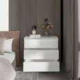 thumbnail image 4 of White 3-Drawer Dresser, 4 of 5