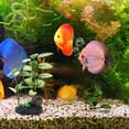 thumbnail image 3 of PTOOTP Artificial Plastic Flowers Plastic Aquarium Plants Low Maintenance 1Pcs for Busy Individuals, 3 of 5