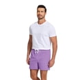 thumbnail image 5 of Pinspark 5.5 Inch Mens Pajama Shorts Sleep Cotton Lounge PJ Lightweight Elastic Waist Drawstring Nightwear Bottom with Pockets, 5 of 6