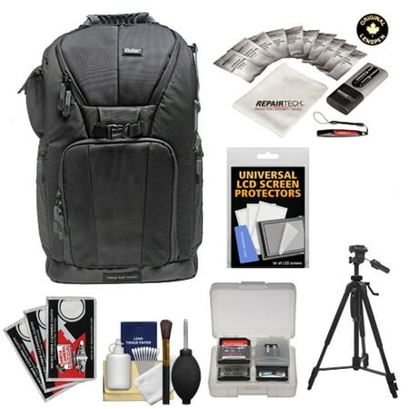 Vivitar Series One Digital SLR Camera/Laptop Sling Backpack - Large (Black) Holds Most 17' Vivitar Series One Digital SLR Camera/Laptop Sling Backpack - Large (Black) Holds Most 17'