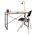 thumbnail image 4 of Escritorio Rectangular Estilo Industrial, Estructura Metálica, Ideal para Home Office / Escritorio compacto para oficina, 4 of 6