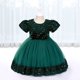 thumbnail image 1 of Vestido de niña de un año, vestido de princesa, vestido de niña de las flores, vestido de novia, falda abullonada, Europa y Estados Unidos, falda de pastel, 1 of 3