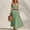 c01Green, variant on Womens Polka-Dot Boho Sleeveless Maxi Dress Summer Vacation Beach Flowy Sundress Lightweight Casual Long Elegant Cocktail Party Dress Black M