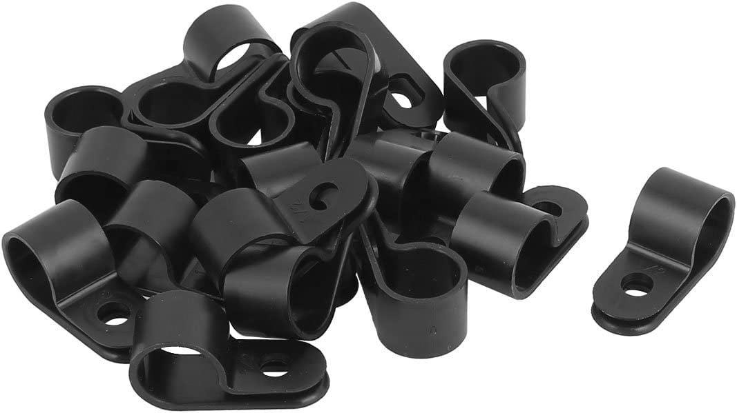 Kit Fermacavo Swpeet 135 Pezzi In Nylon | Clip R-Type Con Viti Per Gestione Cavi - 3