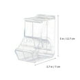 thumbnail image 2 of Greenadscape 2Ud Alimentador Automático Transparente Para Pequeñas Mascotas Con Capacidad Y Distribución Fácil, 2 of 7