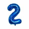 thumbnail image 3 of 32/42 Inch Number Balloons Blue 0-9 Number Mylar Foil Balloons,10 Pcs Blue Custom Digital Balloons for Birthday Engagement Graduations Anniversary Baby Shower Decor Party Supplies, 3 of 3