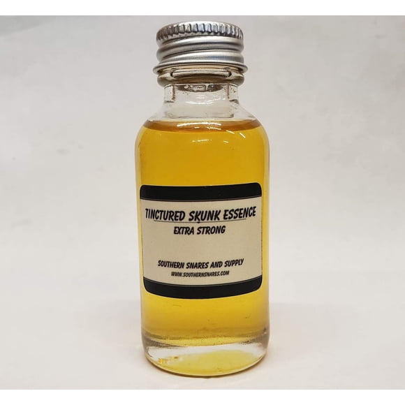Concentrated Skunk Essence Extra Strong 1 oz Skunk Essence Skunk Spray Stop Unwanted Loitering and Unwanted Guests Stop trespassing. Cover Scent
