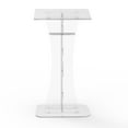 thumbnail image 3 of FixtureDisplays® Podium en Acrylique Plexiglas Clair Lutrin Chaire d'Église 1803-311-NEW, 3 of 7