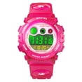 thumbnail image 1 of Reloj deportivo impermeable para niños Reloj de pulsera con alarma con luz de fondo y esfera redonda para niños Eigraketly EL4551-05, 1 of 2