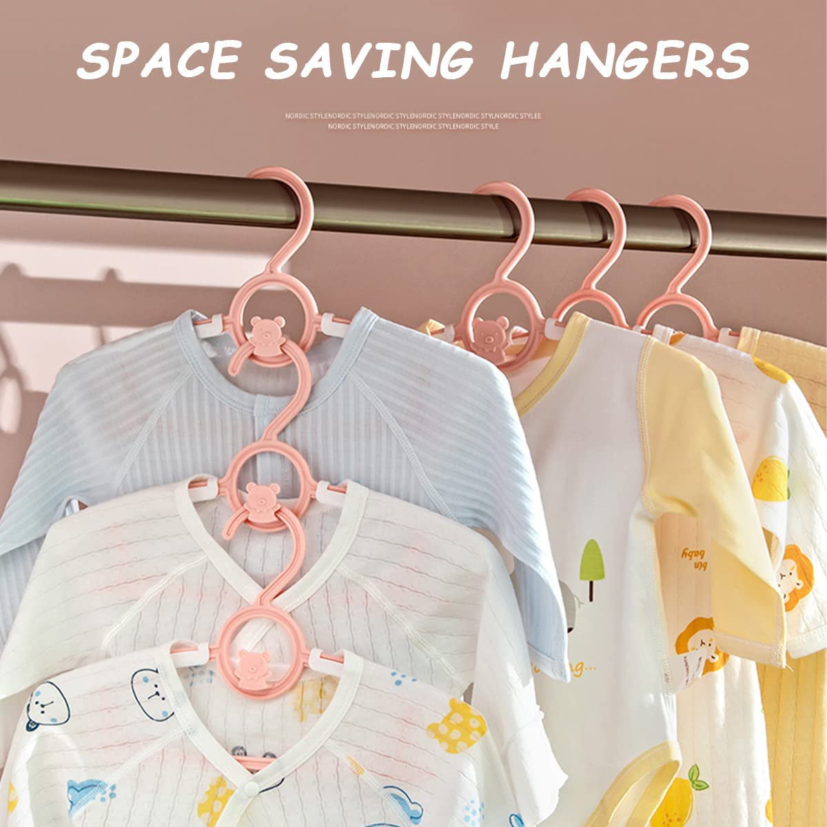  40 Pack Baby Hangers for Nursery Closet, Adjustable Non-slip  Kids Baby Clothes Hangers Toddler Infant Pants Hangers with Windproof  Buckles for Baby Girls Boys Childrens Newborn Organizer Gifts, 11-14 : Home