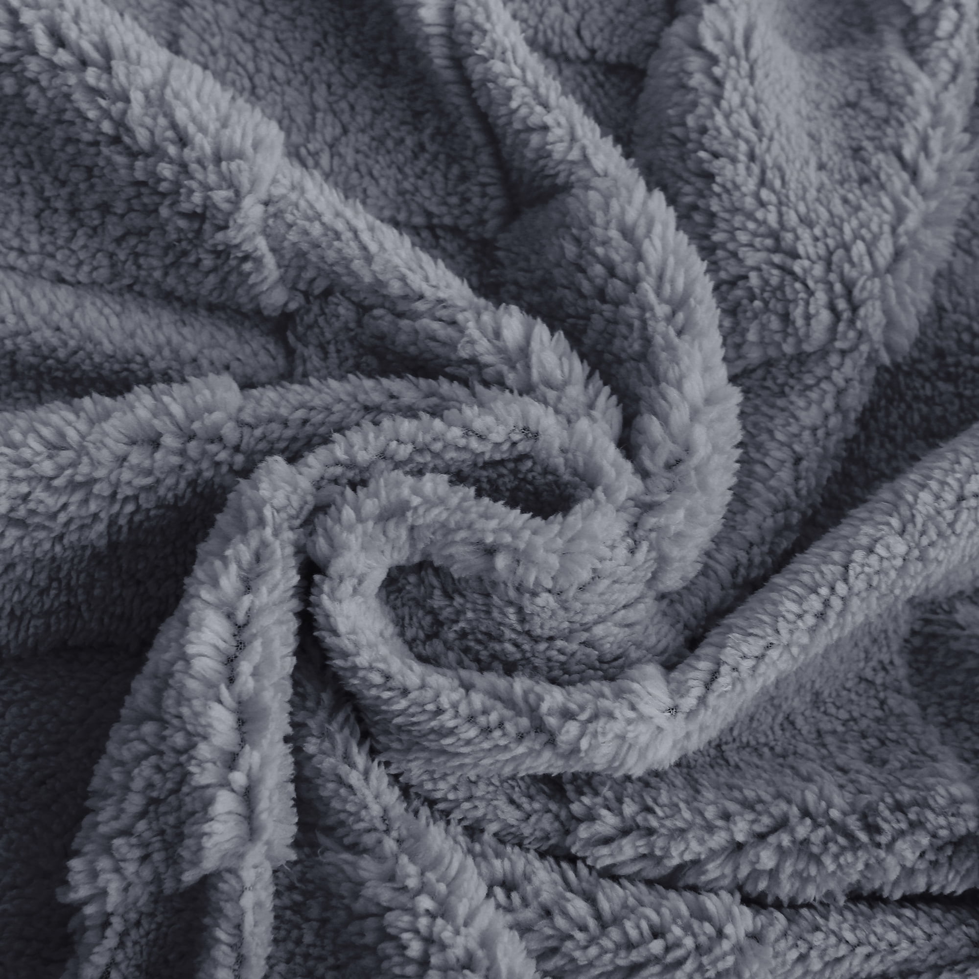 Fleece King Blanket for Sofa - Soft Lightweight Plush Cozy Fuzzy Microfiber Checkered Warm Blanket, 80x91 inches, Gray