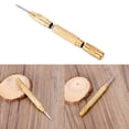 thumbnail image 3 of Noref Automatic Center Pin Punch, Automatic Center Punch Tool with HSS Tip Spring Loaded Brass Body, Spring Loaded Marking Hole Tool, 3 of 8