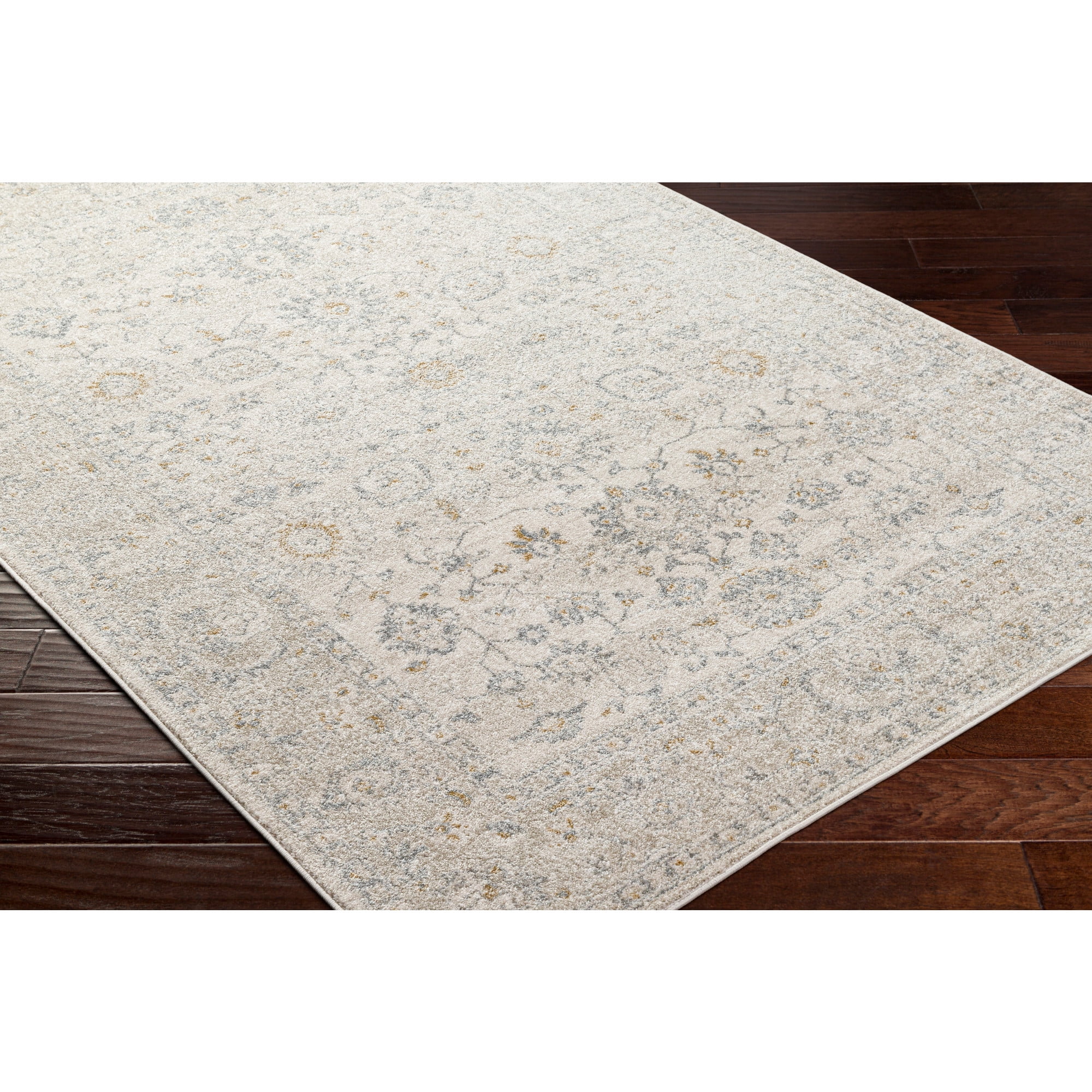 Livabliss Alpharetta Area Rug, 9'2" x 12', Medium Gray