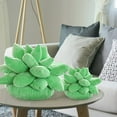 thumbnail image 6 of 3D Succulents Cactus Pillow, Cute Succulents, (Grass Green, 18 inches) Garden Green Lovers Baby Green Plant Throw Pillows for Bedroom Room Home Decoration Novelty Plush Cushion, 6 of 9