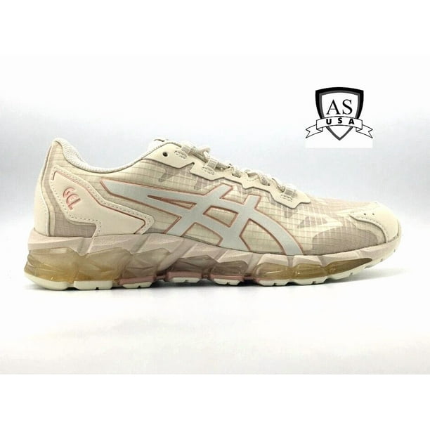 ASICS Women's GEL-QUANTUM 360 6 Sportstyle Shoes Size 8.5 Birch Gold 1202A088