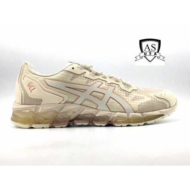 ASICS Women's GEL-QUANTUM 360 6 Sportstyle Shoes Size 8.5 Birch Gold 1202A088