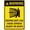 Warning Sign 2, variant on Moving Gate Warning Metal Sign Aluminum Warning Tin Signs for Outdoor Business Yard Lawn Sign Home Decor 8x12 Inch