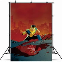 Invincible Birthday Party Supplies Banner Backdrop Background Taspestry Poster Wall Decor