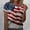 12Gray, variant on asdoklhq American Flag Shirts Summer Shirts Usa Patriotic Tops Women's Casual and Fashionable Printed T-shirt with Round Neck and Short Sleeved Top Pink 3X