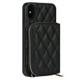 thumbnail image 6 of Allytech Case for iPhone 13 Pro Max, Shockproof Leather Wallet Case Shoulder Strap Card Slots Stand Detachable Wrist Strap Cover,Black, 6 of 12