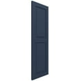 thumbnail image 3 of Ekena Millwork 12"W x 62"H True Fit PVC Two Equal Raised Panel Shutters, Starless Night Blue (Per Pair - Hardware Not Included), 3 of 10