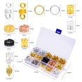 thumbnail image 3 of 200 Piezas Anillos para el Cabello Bing, Joyería para el Cabello para Mujer B Pinzas para el Cabello Anillos Colgantes Accesorios para Diadema$200 Piezas Anillos para el Cabello, 3 of 5
