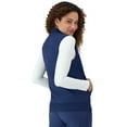 thumbnail image 3 of Hanes Women's Comfort Fit Full Front Zip Scrub Vest, Style HSW105, Sizes up-to 3XL, 3 of 9
